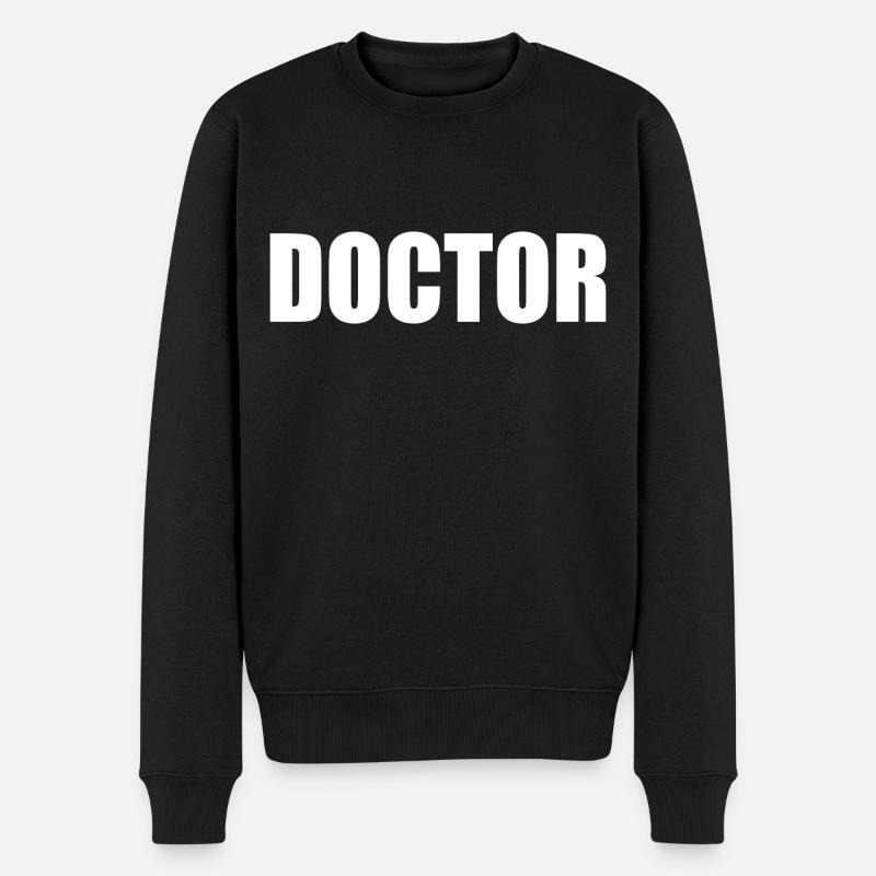 Doctor - Pull Premium bio Homme - noir