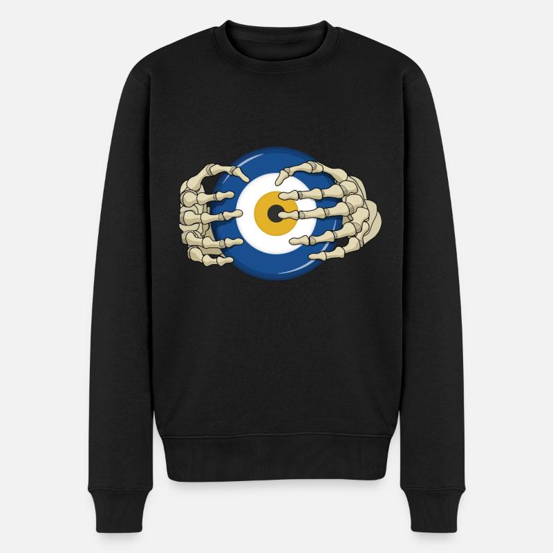 Nazar - Männer Premium Bio Pullover - Schwarz
