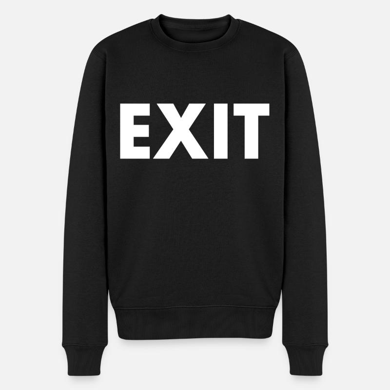 Exit - Pull Premium bio Homme - noir
