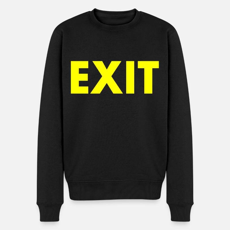 Exit - Pull Premium bio Homme - noir