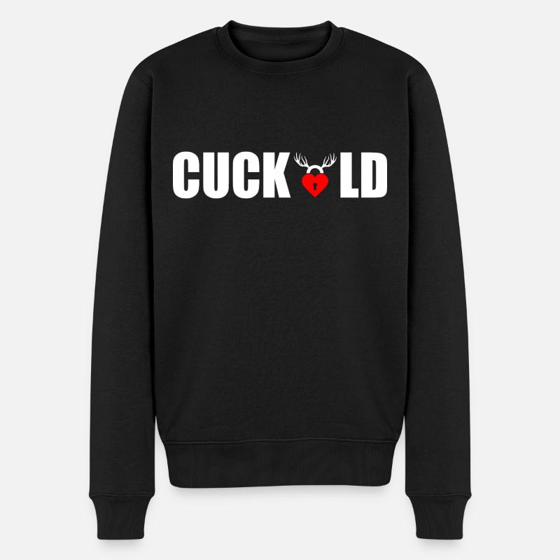 Cuckold - Pull Premium bio Homme - noir