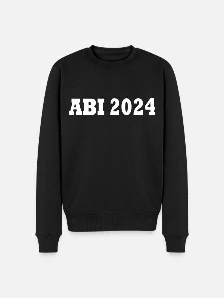 Abi 2024 - Männer Premium Bio Pullover - Schwarz