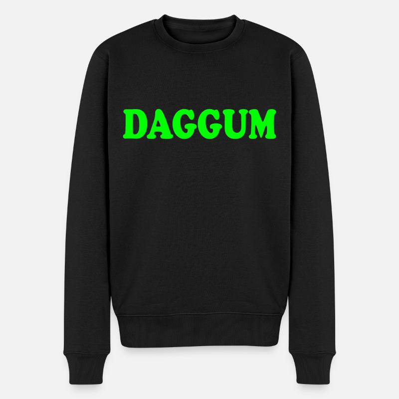 Daggum - Pull Premium bio Homme - noir