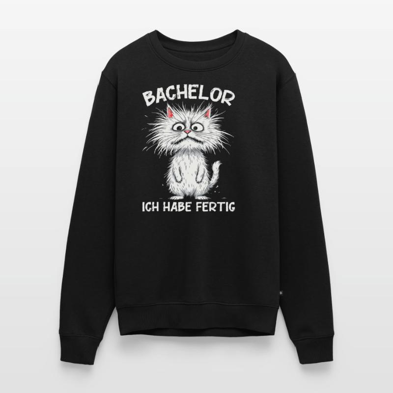 Bachelor Abschluss Absolvent BWL Student Studium Männer Premium Bio Pullover