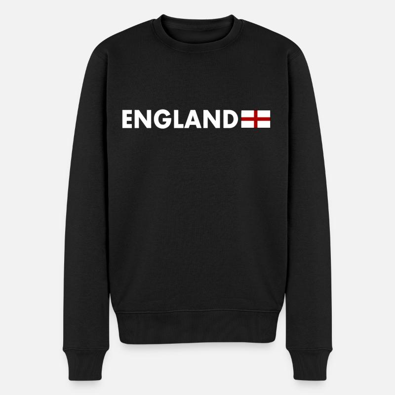 angleterre - Pull Premium bio Homme - noir