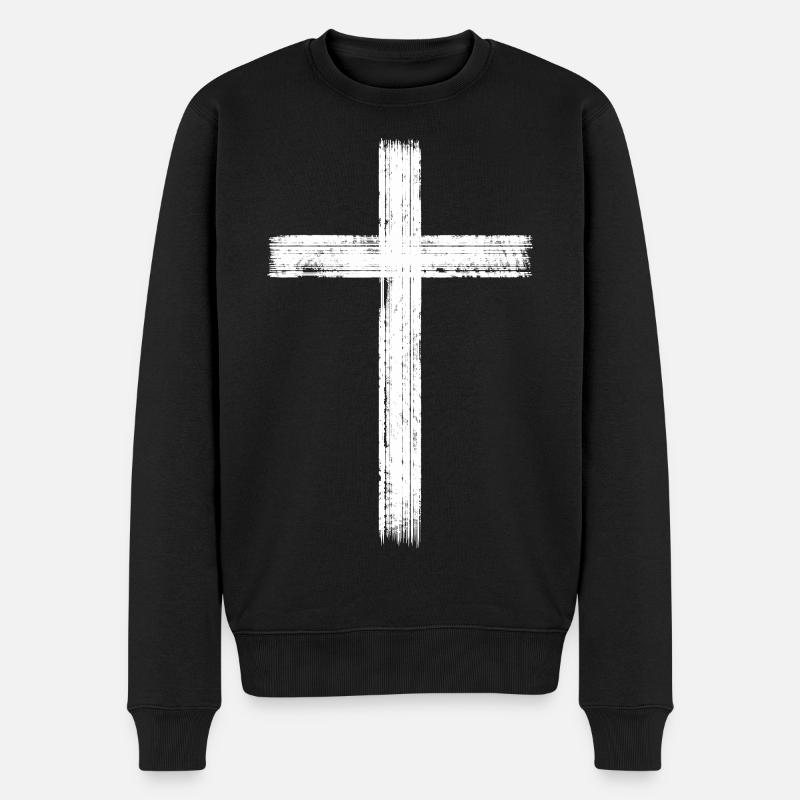 La Croix - Pull Premium bio Homme - noir