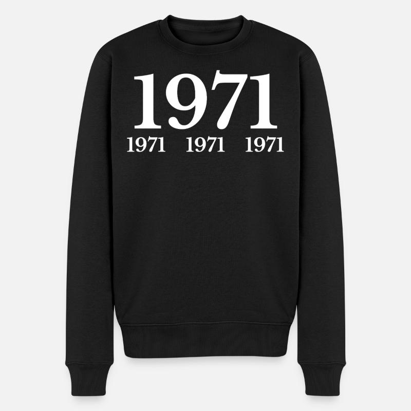 1971 - Pull Premium bio Homme - noir