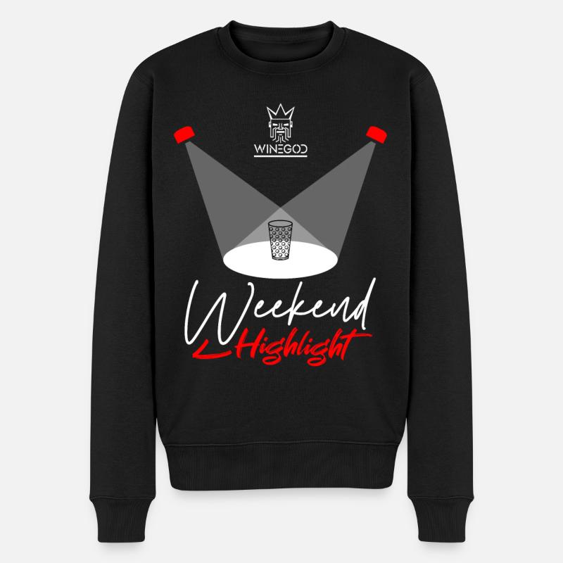 Wine Spritzer Weekend Highlight - Pull Premium bio Homme - noir