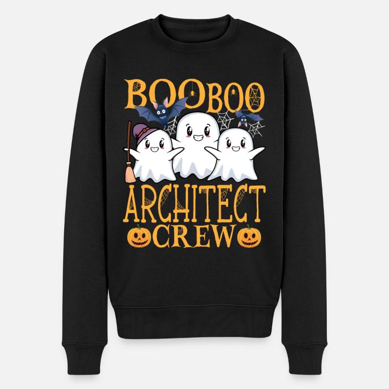 Architecte uu Drôle d’architecte - Pull Premium bio Homme - noir