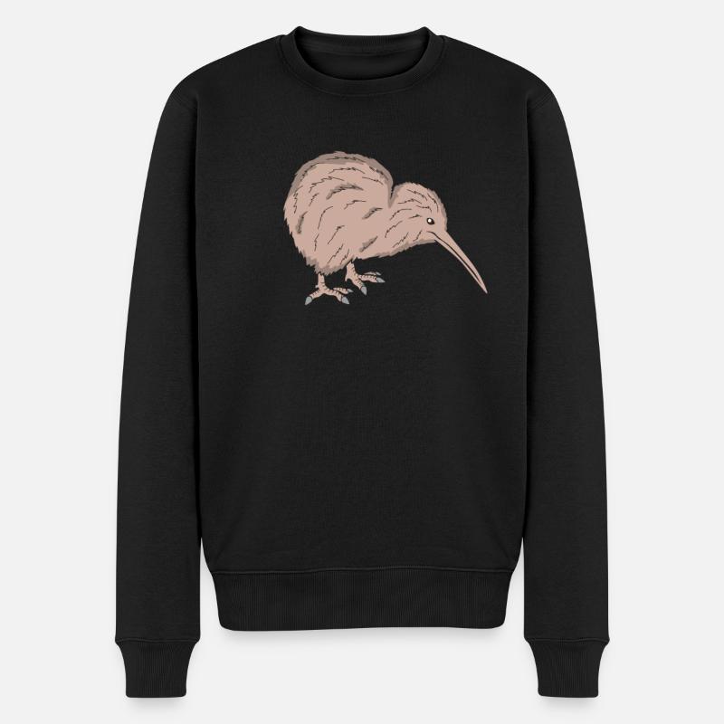 Kiwi Bird - Pull Premium bio Homme - noir