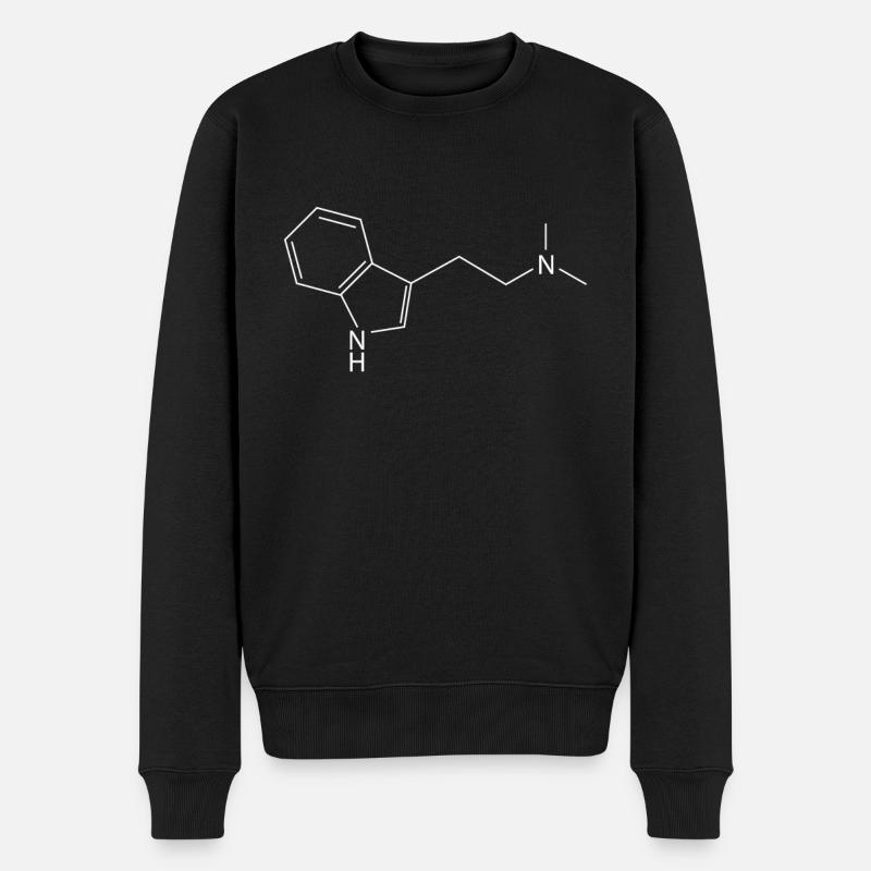 Molécule DMT Ayahuasca Dimethyltryptamine - Pull Premium bio Homme - noir