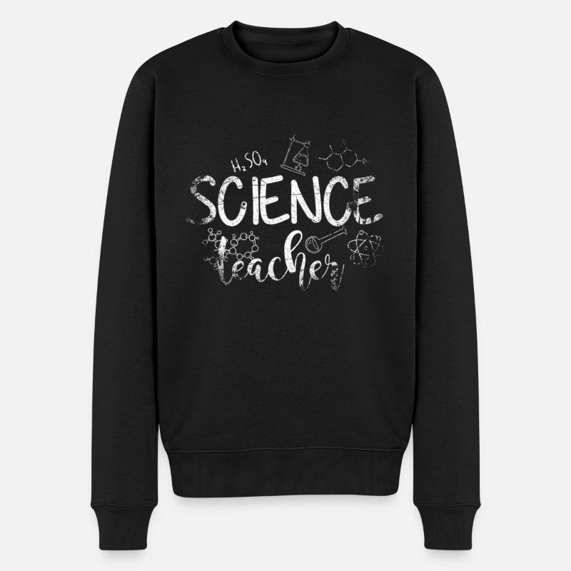 Science Teacher - Pull Premium bio Homme - noir