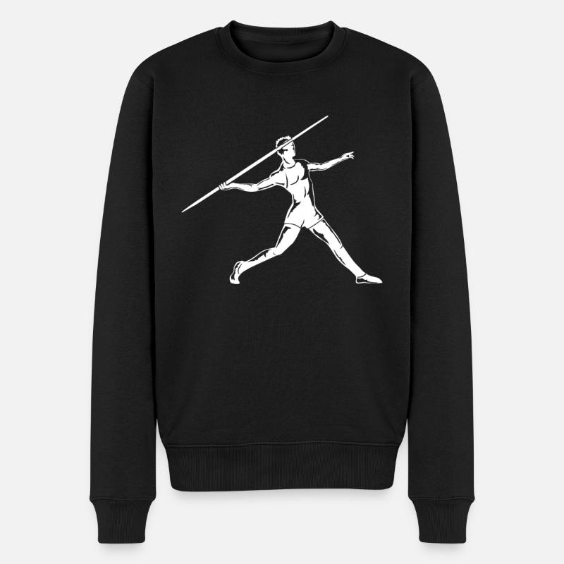 lanceur de javelot - Pull Premium bio Homme - noir