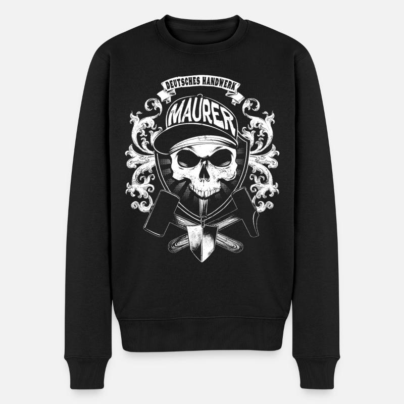 Maçon - Pull Premium bio Homme - noir