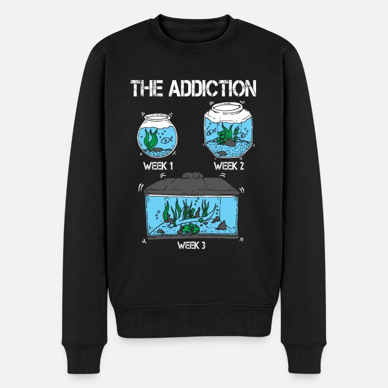 Aquarium Aquarist Fish Lover Fishkeeping - Pull Premium bio Homme - noir