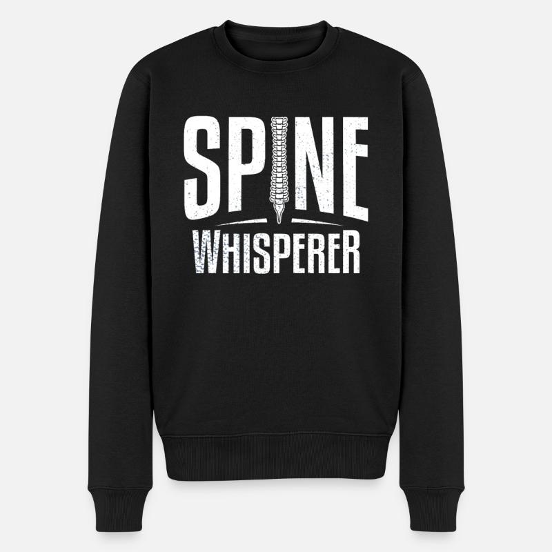 Chiropracteur Occupation Spine Adjustment Funny - Pull Premium bio Homme - noir