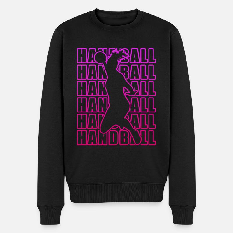 Handballeur - Pull Premium bio Homme - noir