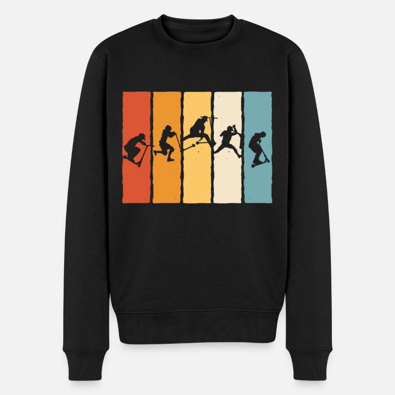 Cascade Scooter Scooter Skater Patinage - Pull Premium bio Homme - noir