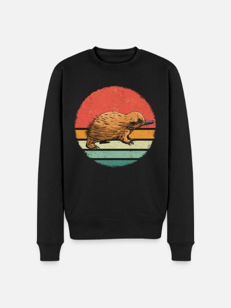 Platypus Animal - Men's Premium Organic Jumper - black