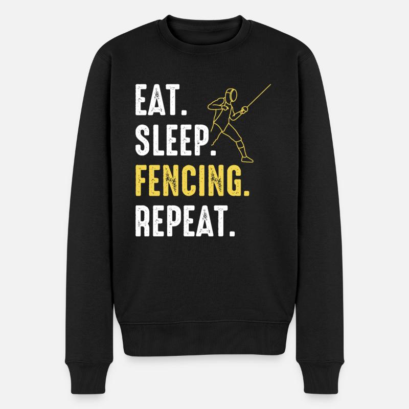 Escrimeurs - Pull Premium bio Homme - noir