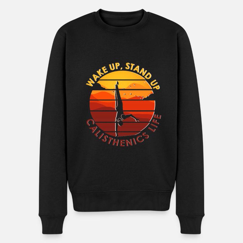 Calisthenics exercices - Pull Premium bio Homme - noir