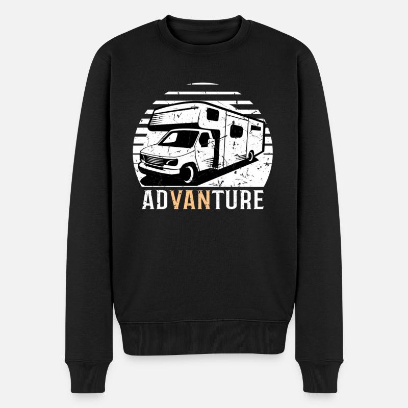RV Ad-Van-Ture - Pull Premium bio Homme - noir