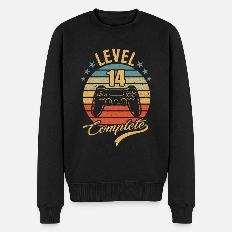 Niveau 14 complete - Pull Premium bio Homme - noir