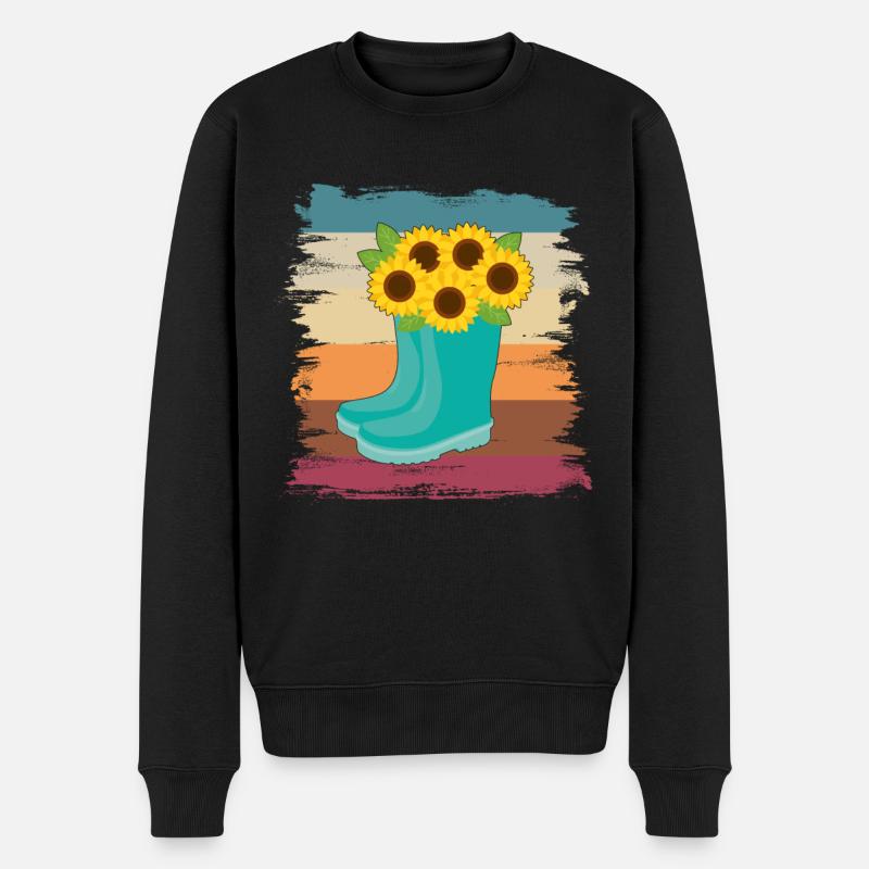 Tournesol - Pull Premium bio Homme - noir