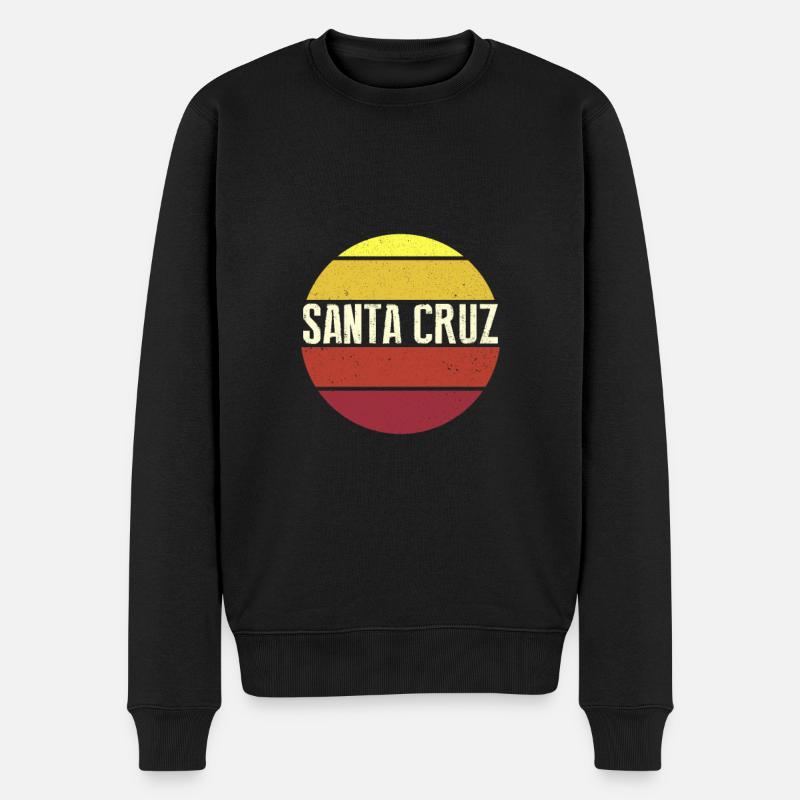 Santa Cruz - Pull Premium bio Homme - noir