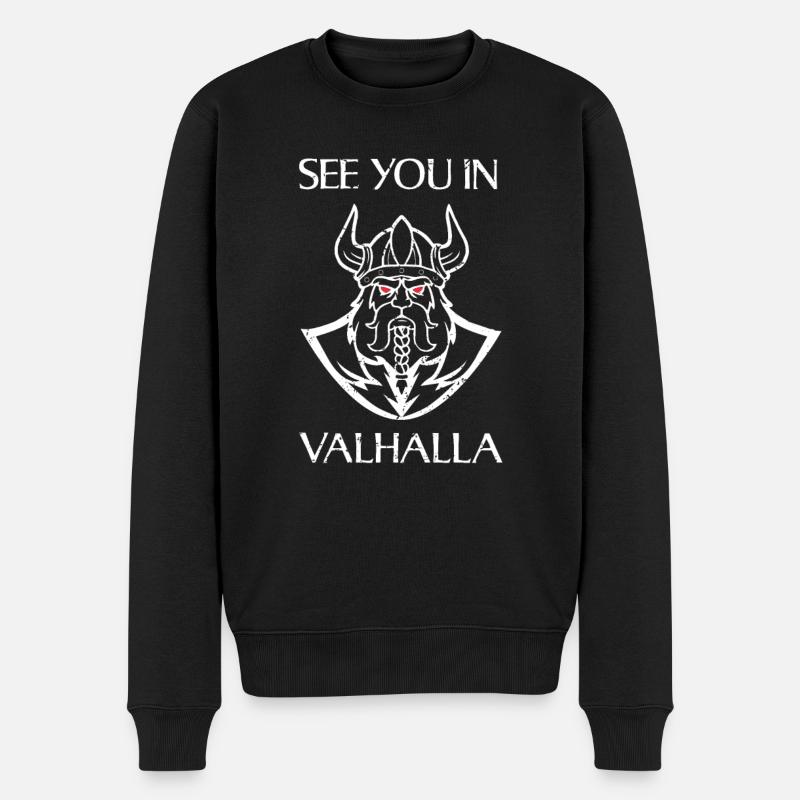 Viking Valhalla - Pull Premium bio Homme - noir