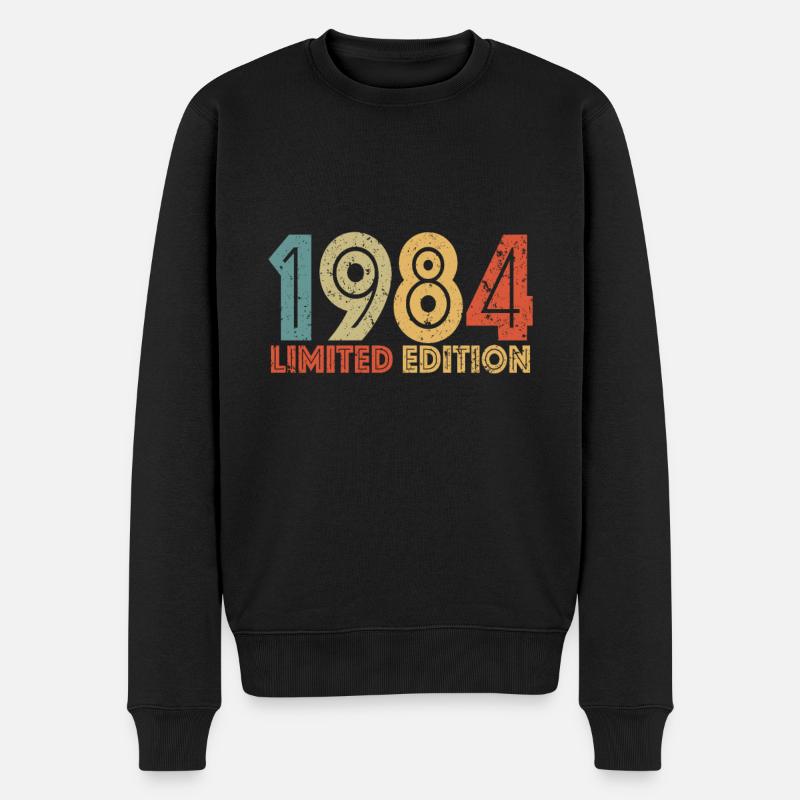 Limited Edition 1984 - Pull Premium bio Homme - noir