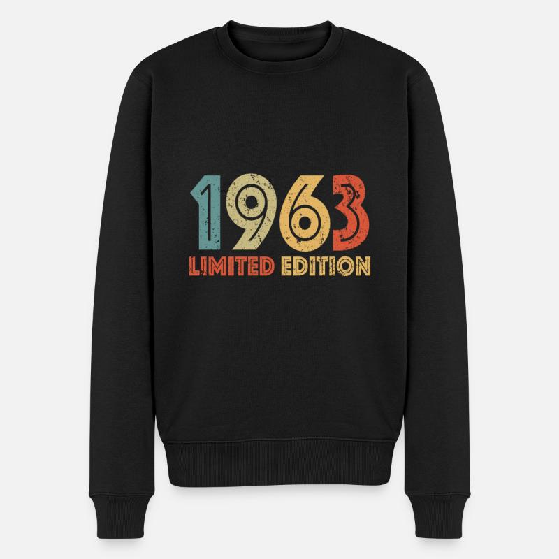 Limited Edition 1963 - Pull Premium bio Homme - noir