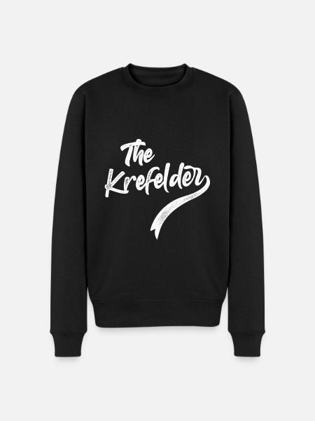 The Krefelder - Männer Premium Bio Pullover - Schwarz