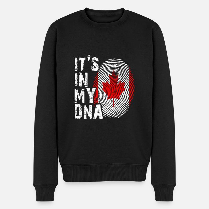C’est dans mon ADN Canada - Pull Premium bio Homme - noir