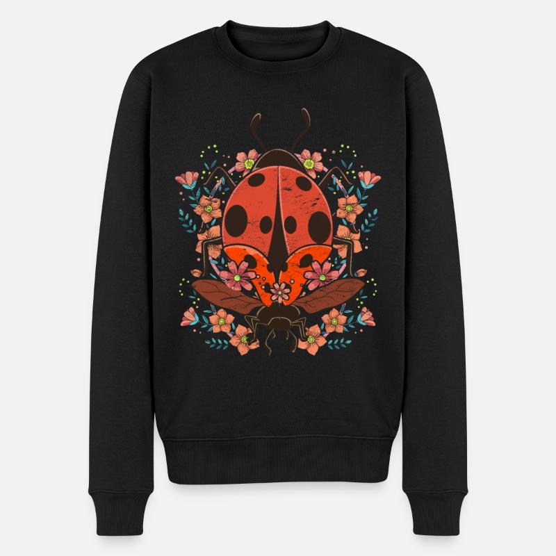 Coccinelle - Pull Premium bio Homme - noir