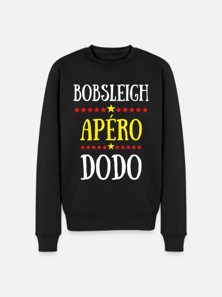 bobsleigh apéro dodo - Pull Premium bio Homme - noir