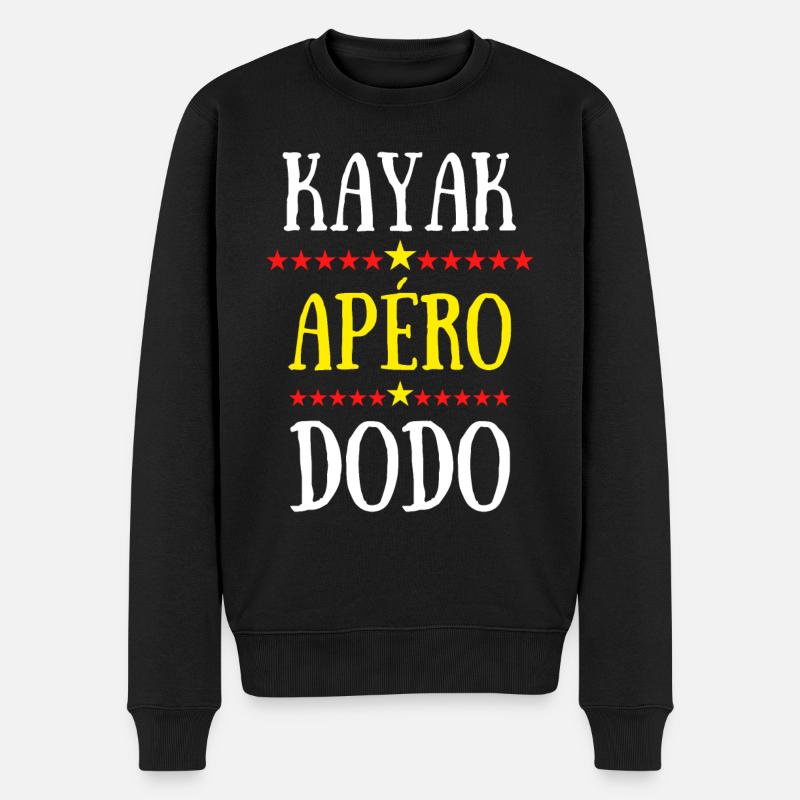 kayak apéro dodo - Pull Premium bio Homme - noir