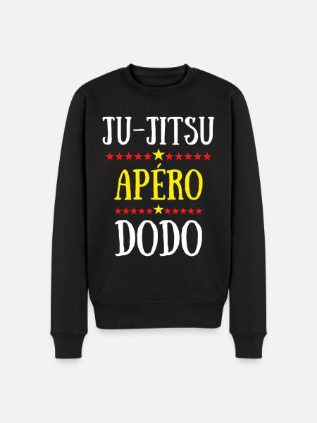 ju-jitsu apéro dodo - Pull Premium bio Homme - noir