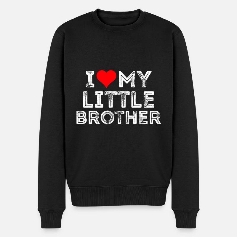 J’aime ma petite sœur - Pull Premium bio Homme - noir