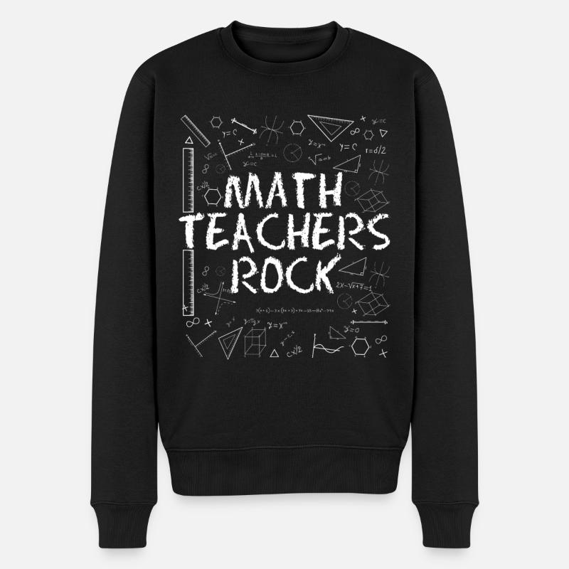 Professeurs de mathématiques Rock - Pull Premium bio Homme - noir