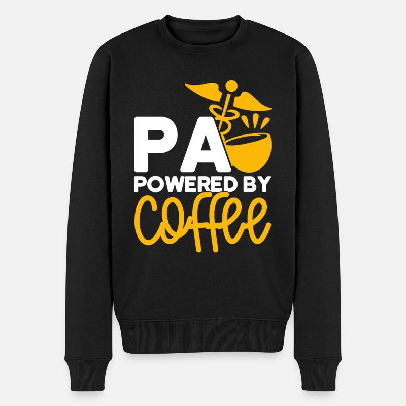 Studium Medizinstudent Assistenzarzt Geschenk - Männer Premium Bio Pullover - Schwarz