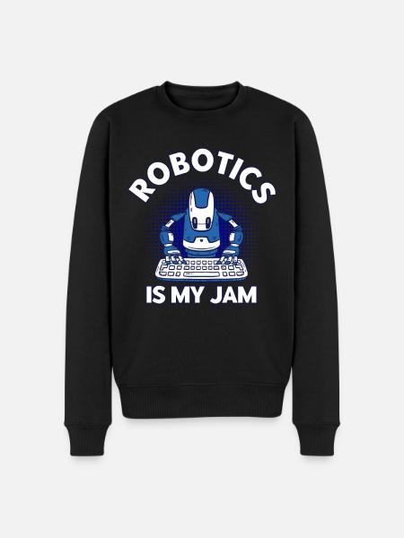Robotics Engineer Engineer Teacher Technology - Men's Premium Organic Jumper - black