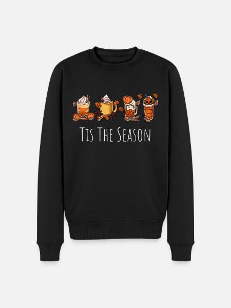 It's the season - Men's Premium Organic Jumper - black