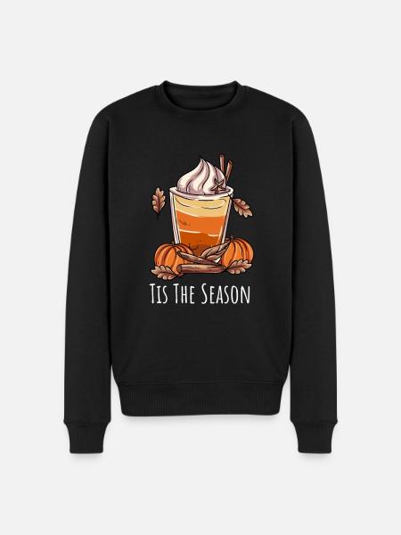 Coffee Mug Autumn - Men's Premium Organic Jumper - black