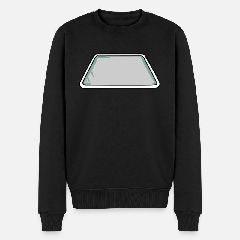 Backbleche - Männer Premium Bio Pullover - Schwarz
