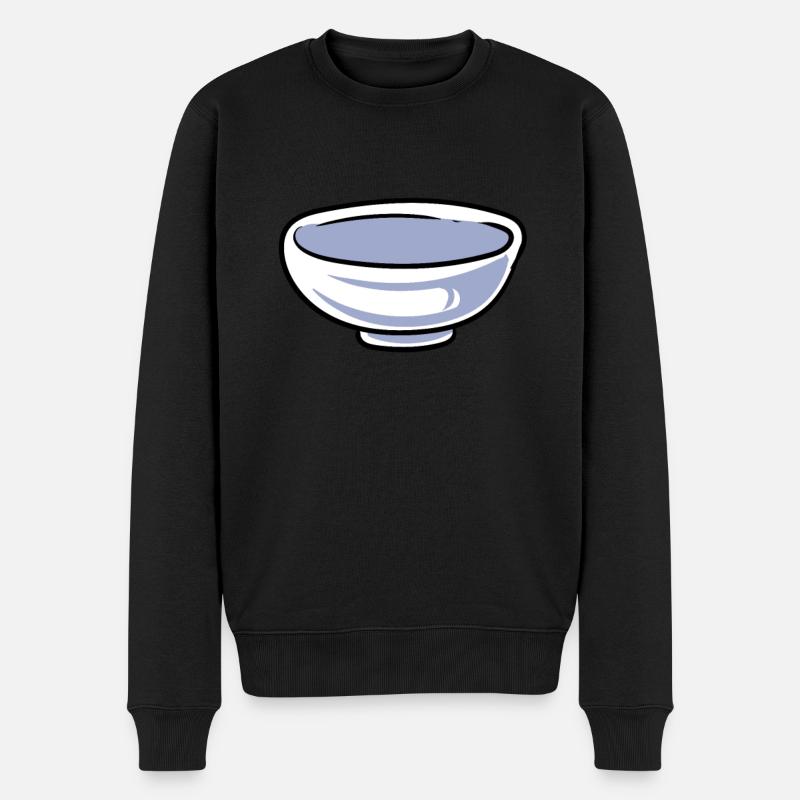 Rührschüsseln - Männer Premium Bio Pullover - Schwarz