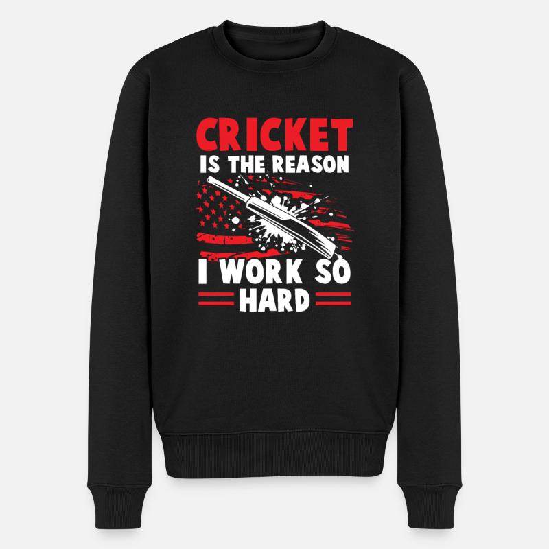 Grillon - Pull Premium bio Homme - noir