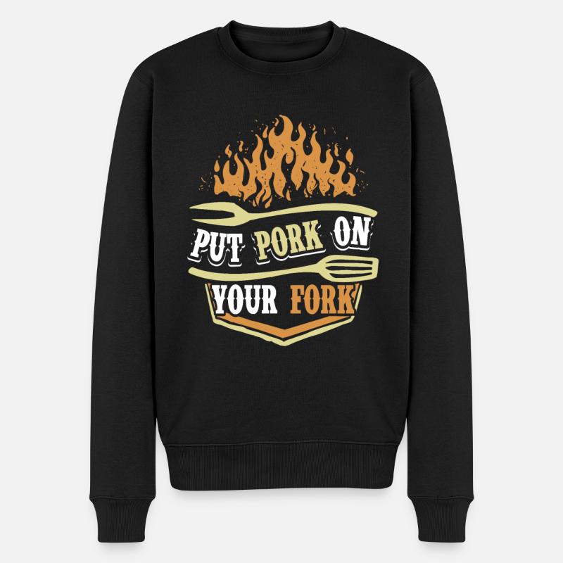 Grill Grillin - Pull Premium bio Homme - noir