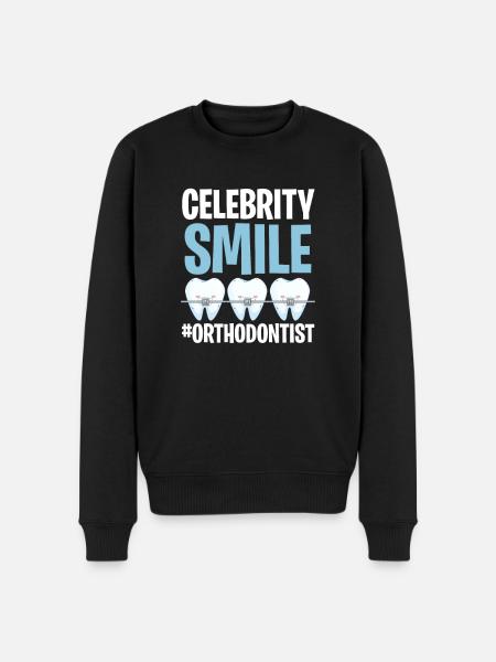 Orthodontist - Men's Premium Organic Jumper - black