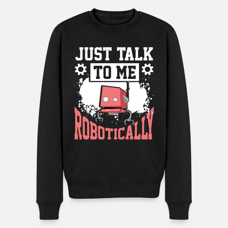 Robotics Robot Engineer - Men's Premium Organic Jumper - black